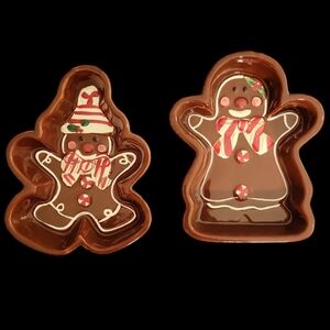 GingerBread Candy Dish. Rare Vintage